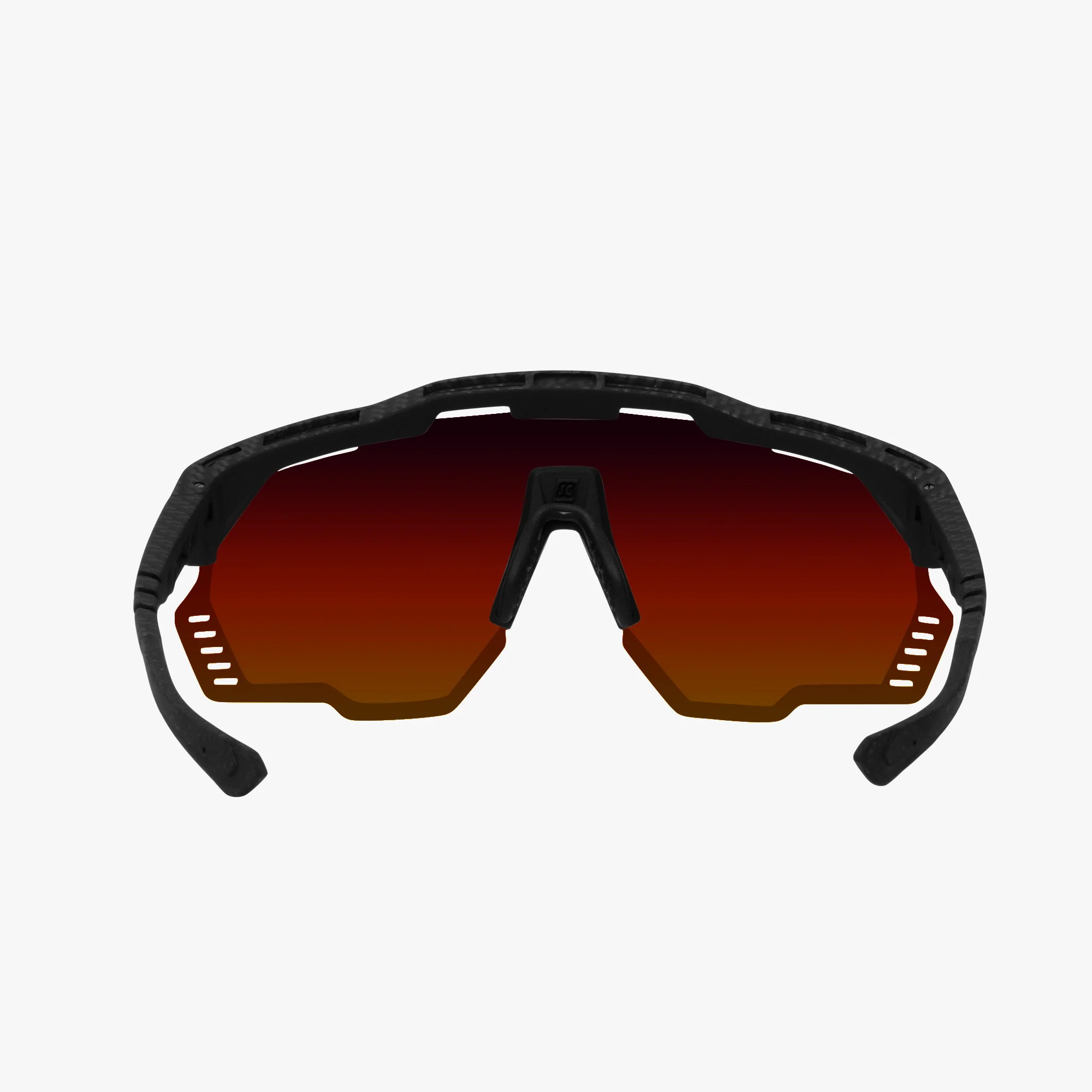 Scicon Aeroshade Kunken high-performance sport sunglasses with sleek black frames and tinted lenses for outdoor activities.