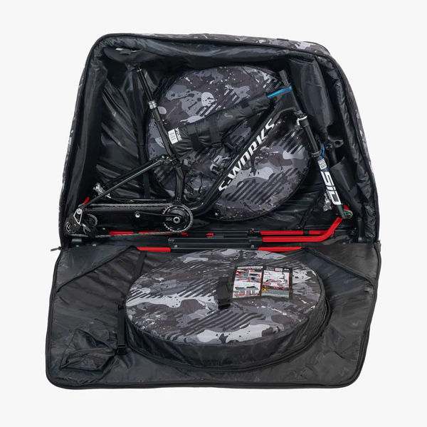 Scicon Aerocomfort MTB mountain bike travel bag with padded exterior and secure straps for easy transport and protection.