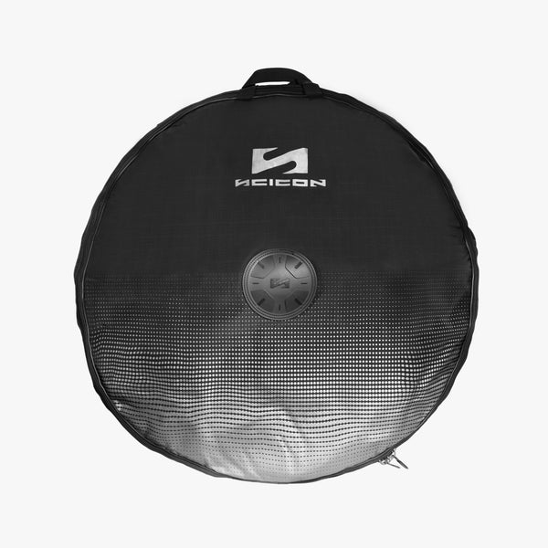 Sacoche protectrice rembourrée pour double roue