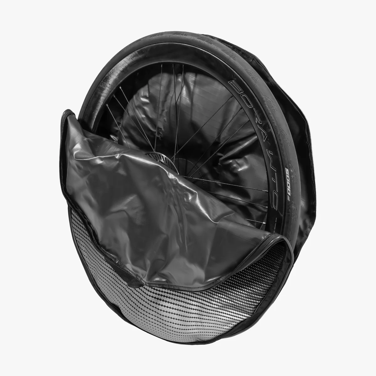 Sacoche protectrice pour roue unique